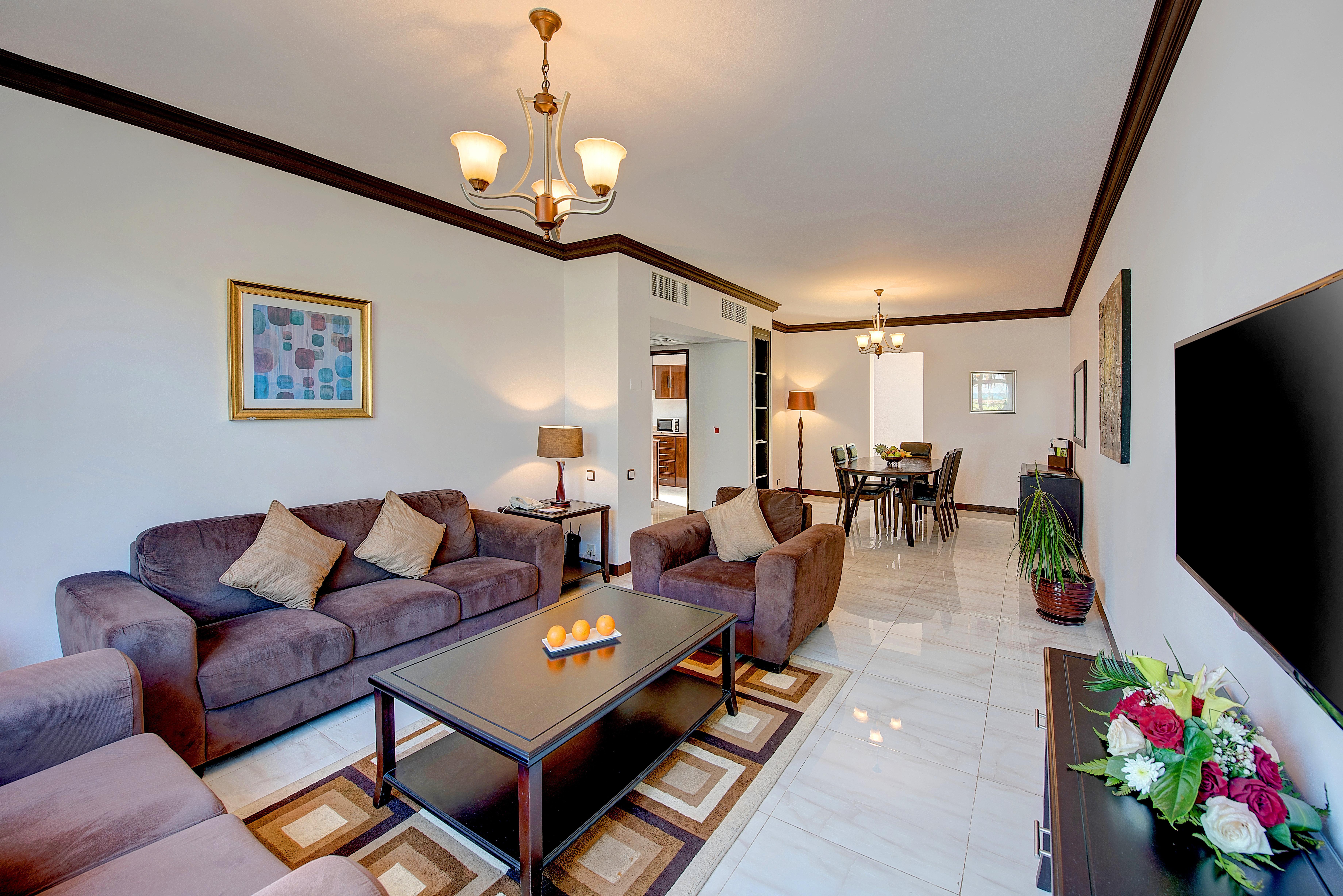 Crowne Plaza Resort Salalah, an IHG Hotel Esterno foto A living room in a typical apartment