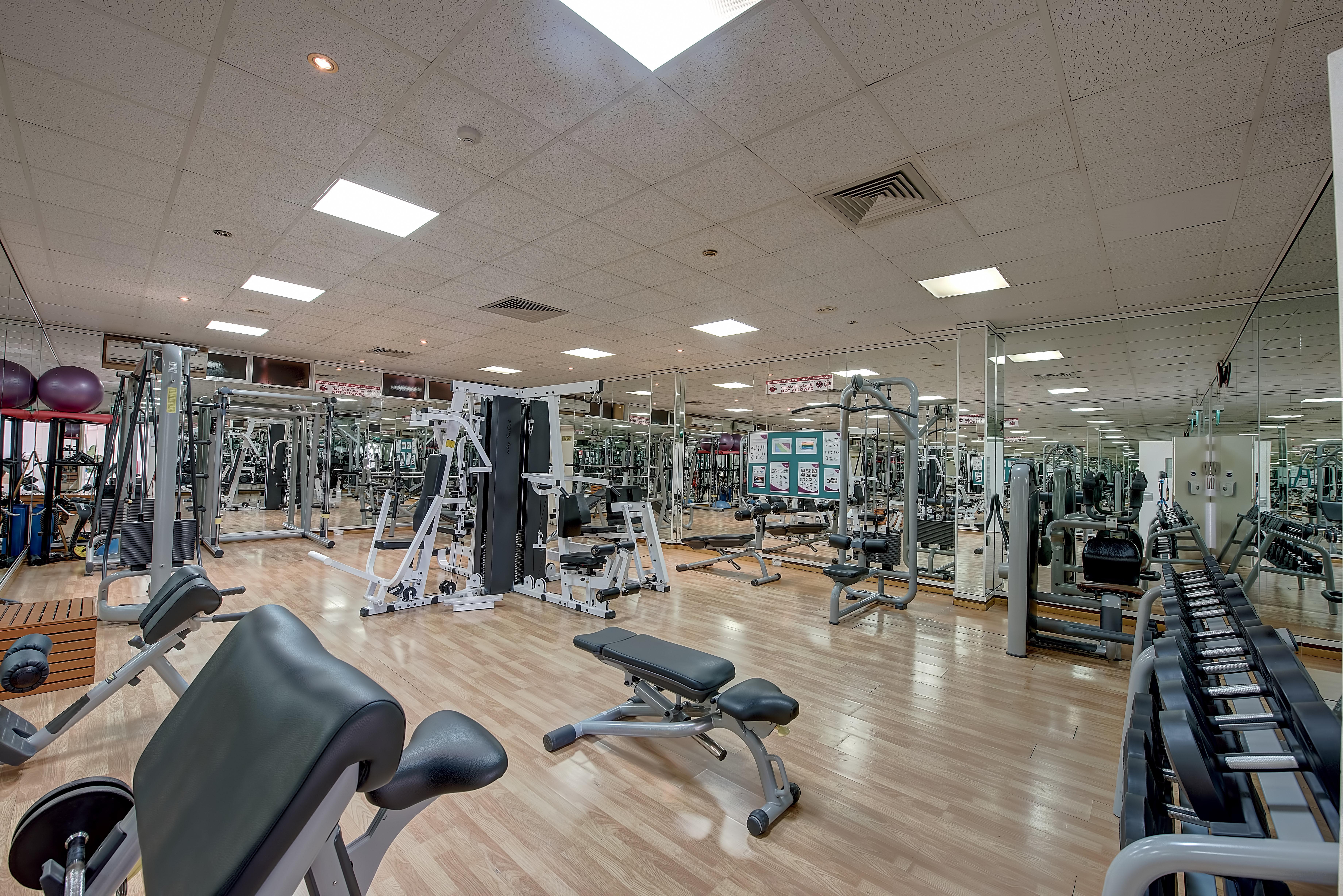 Crowne Plaza Resort Salalah, an IHG Hotel Esterno foto The gym at the hotel
